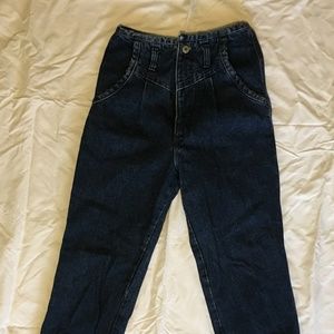 Vintage Wrangler pleated jeans